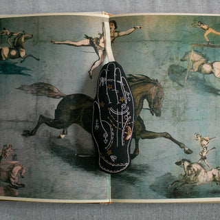 Palmistry Hand - Cotton & Lavender filled Ornament, Scented