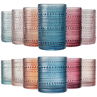 Hobnail Glasses |6set| 11 oz tumbler