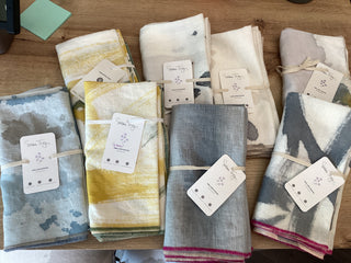 Susan Troy hand painted napkins 4