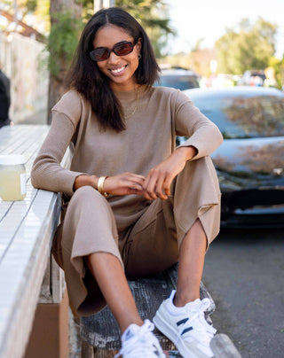Coronado Split Back Sweater