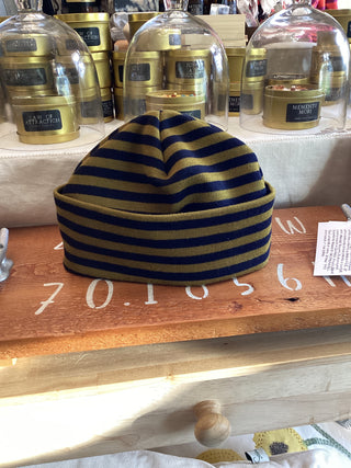Billy Mecca striped beanie