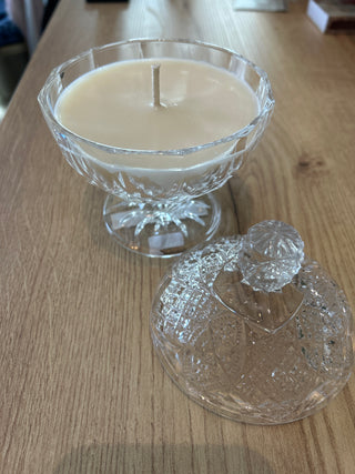Glass candle