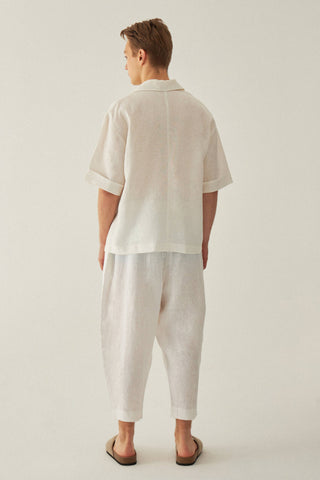 Lionel Shirt | Linen Button Down