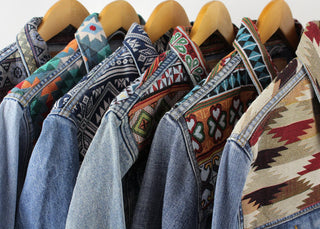 Recycled Tapestry Denim Jacket