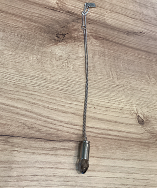 HOC necklace short silver bullet