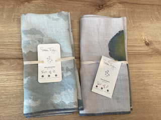 Susan Troy hand painted napkins 2