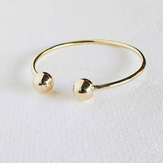 Solid brass modern tuareg style African cuff bangle bracelet