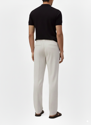Hawks Bay Men's Linen blend pant (Natural)