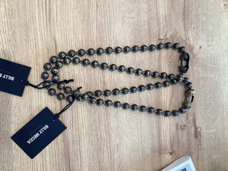 Billy Mecca bronze ball chain necklace 24”