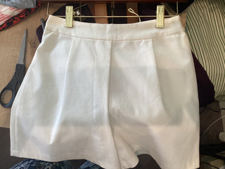 Jess Abernethy shorts white