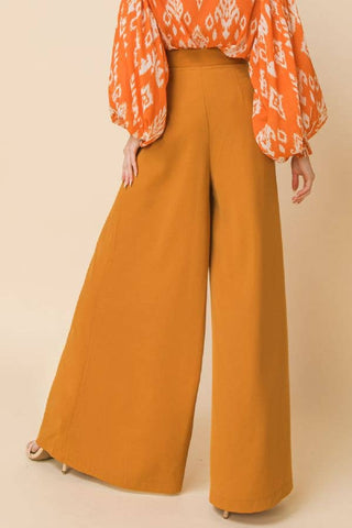 Flying tomato solid woven pant-JP5844