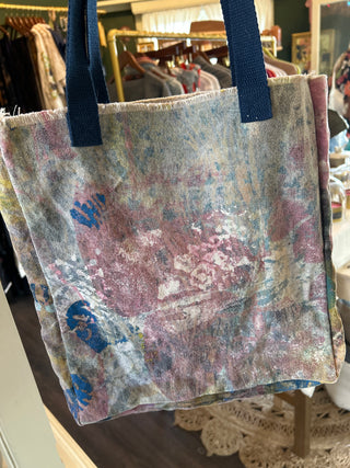 Jess Abernethy frayed [tsu-fal] tote