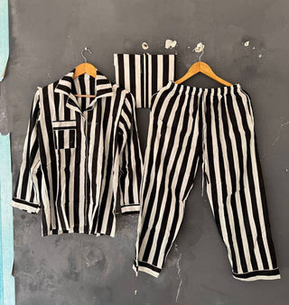 New Trendy Cotton Pajama Set Women Summer Cotton PJ Set