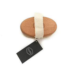 Gute Professional Dry Skin Body Brush with Cactus Bristles