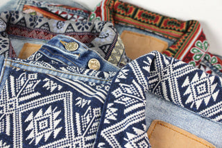 Recycled Tapestry Denim Jacket