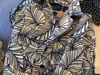 Jess Abernethy coat blue