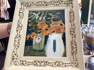 Sallie Kane framed oil