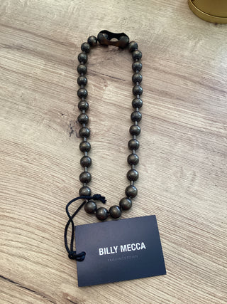 Billy Mecca bronze ball chain necklace 20”