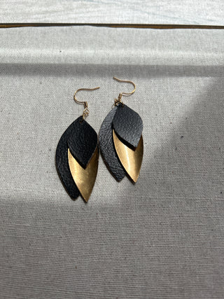 Jess Abernethy Diana earring brown