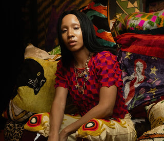 Pretty Snake - Purple and Orange Spiky Shirt