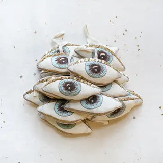 Skippy Cotton Evil eye ornament