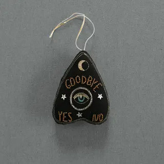 Skippy cotton ouija board ornament