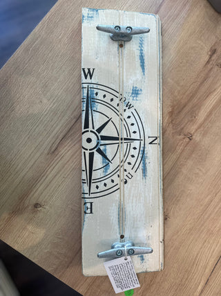 New England Good Life - 2-hook towel/ coat rack