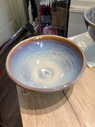 Miriam Patterson medium Bowl-opal/campfire