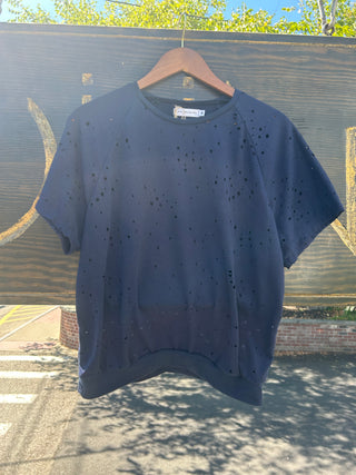 Jess Abernethy short sleeved sweatshirt