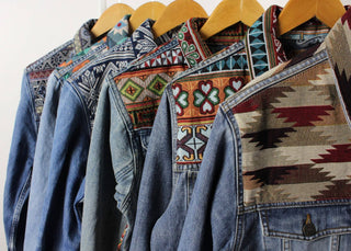 Recycled Tapestry Denim Jacket