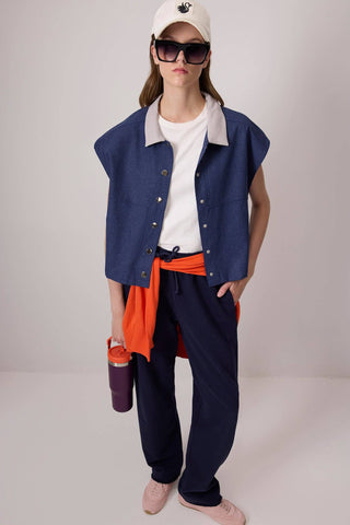 Touché OVERSIZE LINEN VEST