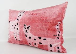 LAWRENCE & PABLO - IKAT SILK/VELVET PILLOWCASE