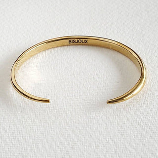 Bisjoux Brass Palmlet cuff  palm cuff bangle bracelet